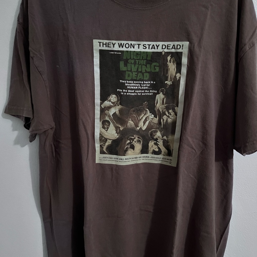 Vintage night of the living dead tee